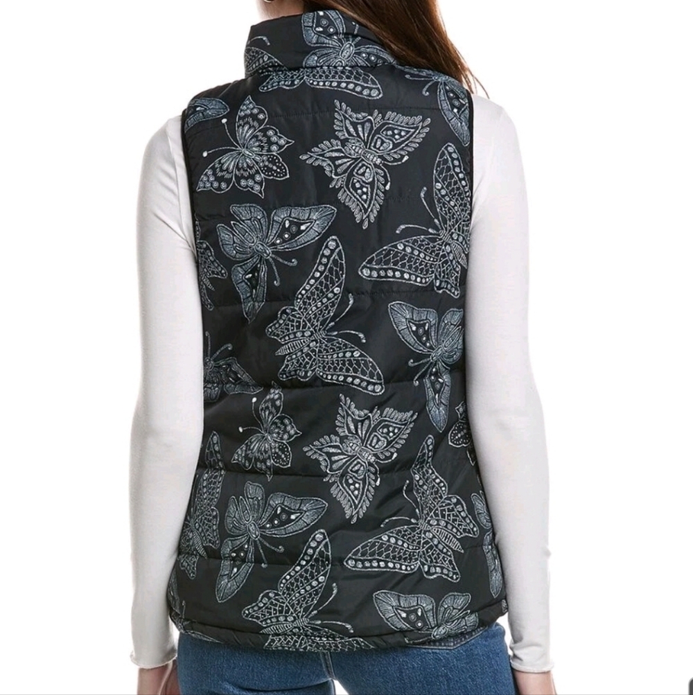 NWT Johnny Was Braemar Reversible Puffer Vest, XS - Picture 5 of 9